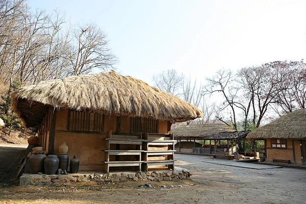 Esta Aldeia Popular Coreana — Fotografia de Stock