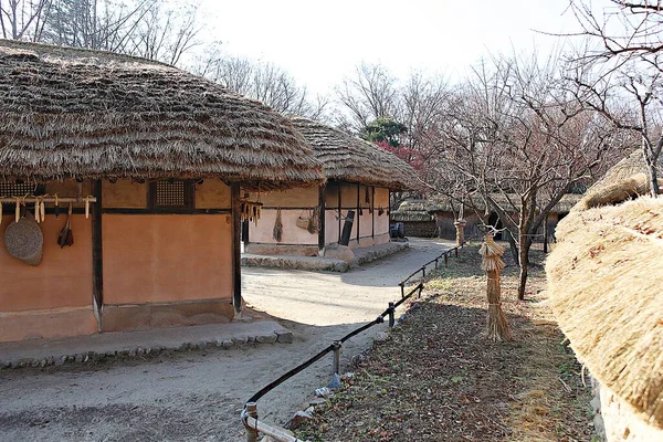 Det Här Koreanska Folkbyn — Stockfoto