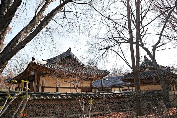Burası Kore Halk Köyü — Stok fotoğraf