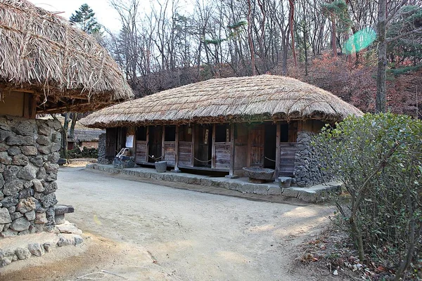 Det Här Koreanska Folkbyn — Stockfoto