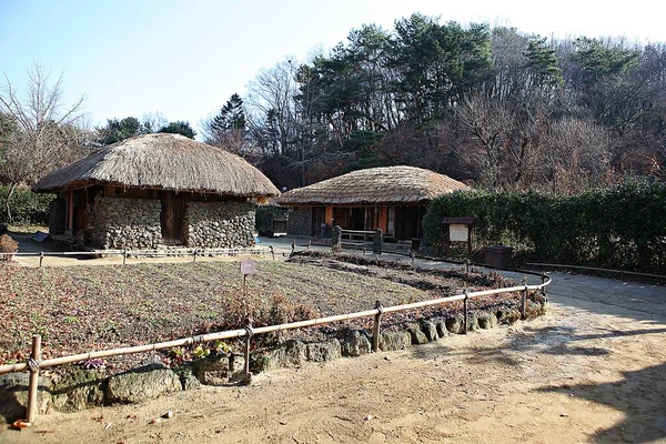 Est Village Populaire Coréen — Photo
