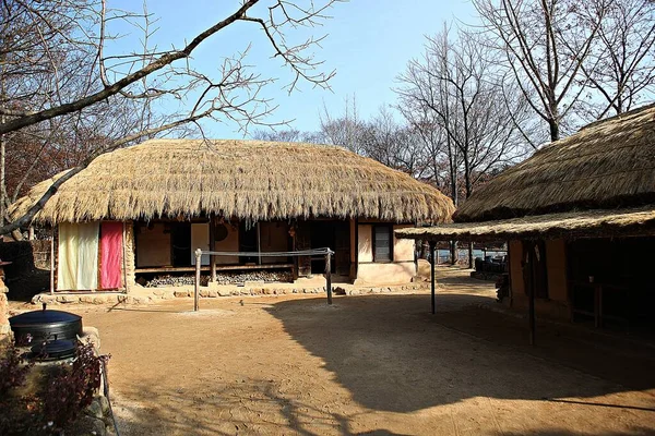 Este Pueblo Folclórico Coreano — Foto de Stock