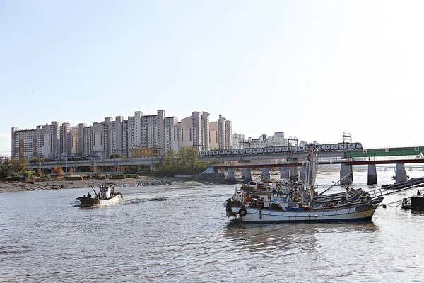 Est Bateau Pêche Coréen — Photo