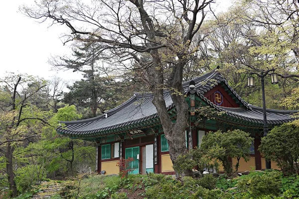 Detta Ett Buddisttempel Korea — Stockfoto