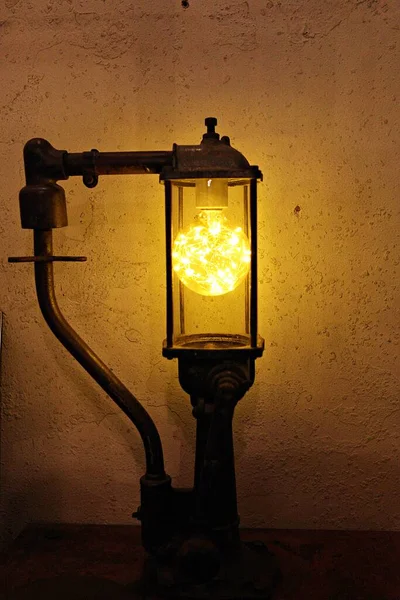 Uma Lanterna Prédio Antigo Coréia — Fotografia de Stock