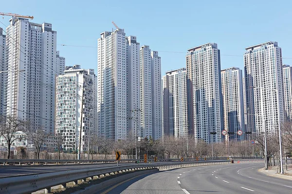 Korean Housing Apartment Royalty Free Stock Images