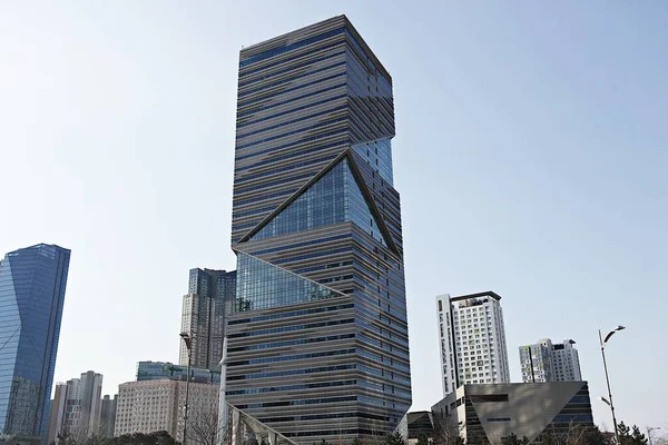 Het Een Koreaanse Strlebuilding — Stockfoto