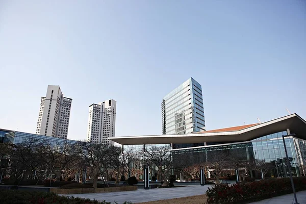 Bir Kore Binası — Stok fotoğraf