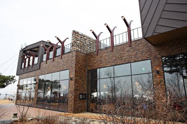 Kore 'de modern bir mimari.