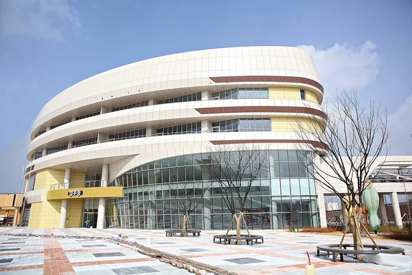 Het Een Moderne Architectuur Korea — Stockfoto
