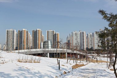 Kore 'de modern bir mimari.