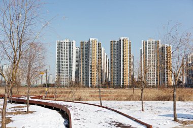 Kore 'de modern bir mimari.