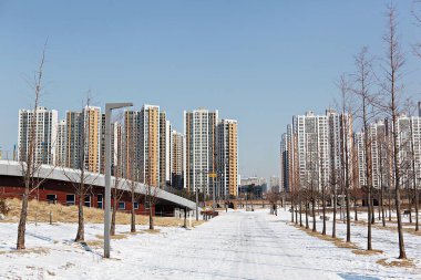 Kore 'de modern bir mimari.