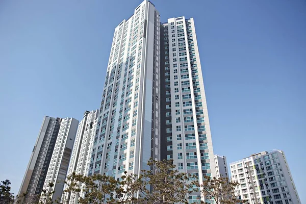 Det Modern Arkitektur Korea — Stockfoto