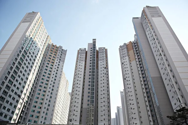 Ist Eine Moderne Architektur Korea — Stockfoto