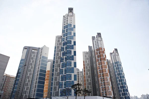 Uma Arquitetura Moderna Coréia — Fotografia de Stock