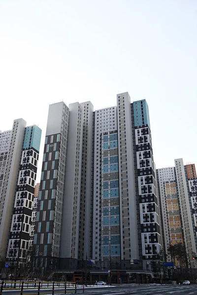 Det Modern Arkitektur Korea — Stockfoto