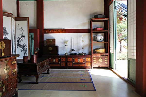 Ellos Son Muebles Tradicionales Coreanos — Foto de Stock