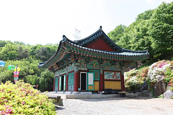 Estes São Templos Coreanos — Fotografia de Stock