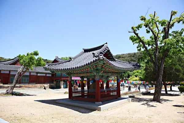 这些是韩国的庙宇 — 图库照片
