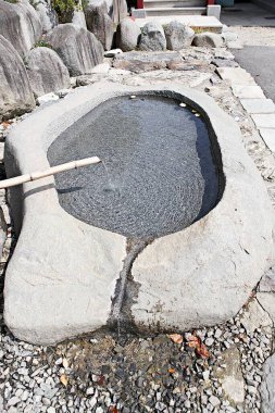  Kore 'de bir Budist tapınağı.