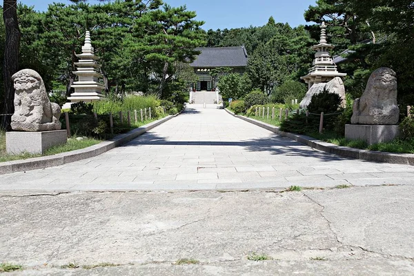 Kore Bir Budist Tapınağı — Stok fotoğraf