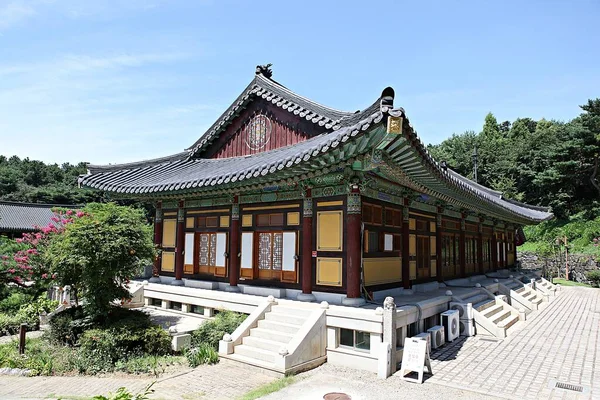 Egy Buddhista Templom Koreában — Stock Fotó