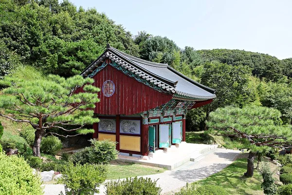 Det Ett Buddisttempel Korea — Stockfoto