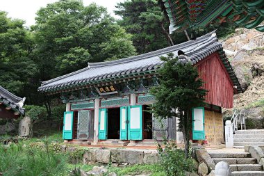  Kore 'de bir Budist tapınağı.