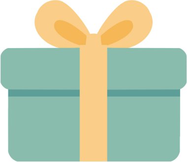 yeşil noel topları kurdele yay vektör çizim tasarımı