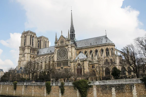 Catedral de Notre Dame de Paris, Francia — Foto de Stock