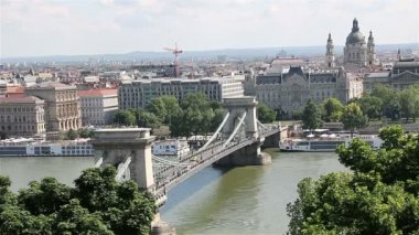 Tuna ve Parlemento Binası, Macaristan Budapeşte Panoraması.