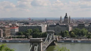 Tuna ve Parlemento Binası, Macaristan Budapeşte Panoraması.
