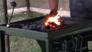 Örs forge, metal çalışan demirci