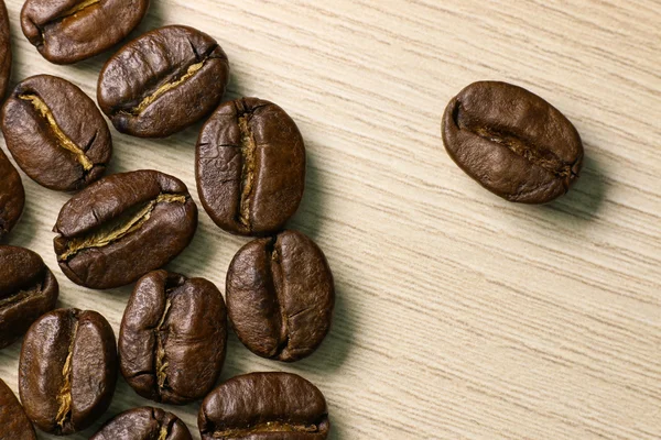 Coffee beans close-up. Macro. — Stock Photo, Image