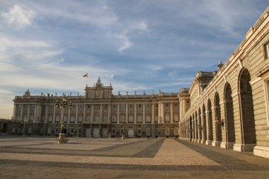 İspanya. Madrid Kraliyet Sarayı. 