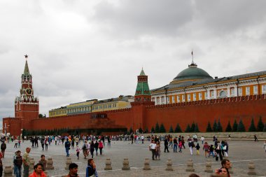 Moskova kremlin ve Kızıl Meydan