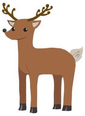 komik karikatür geyik