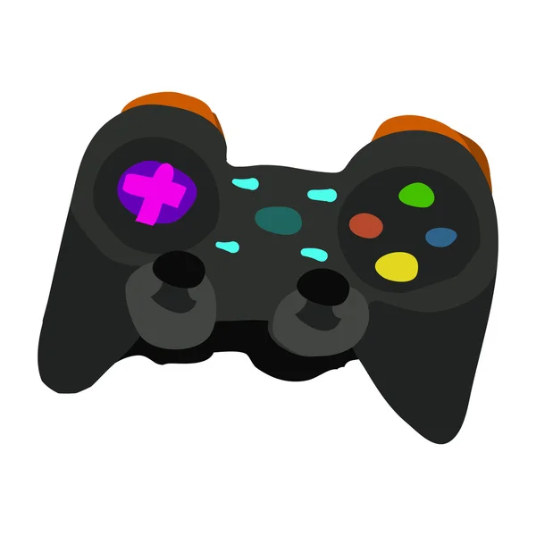 Kézzel rajzolt Gamepad ikon — Stock Vector