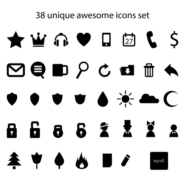 soyut harika Icons set.