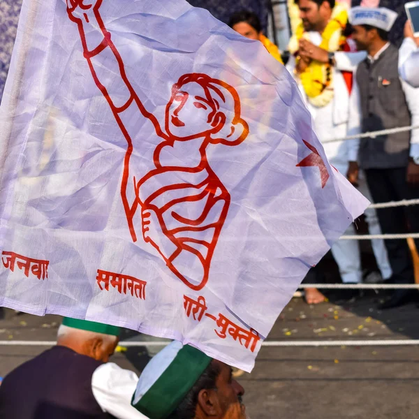 New Delhi Indien December 2020 Indiska Sikher Och Hinduer Från — Stockfoto