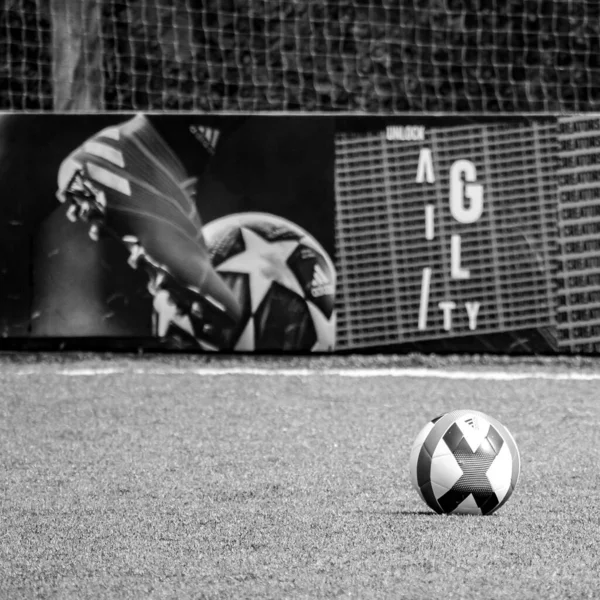 Delhi India July 2019 Footballers Local Football Team Game Regional — Stock Photo, Image