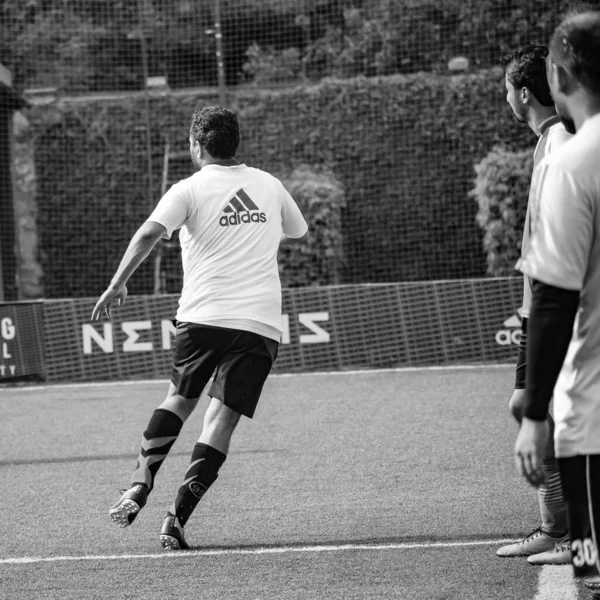 Delhi India Julio 2019 Futbolistas Del Equipo Local Fútbol Durante — Foto de Stock