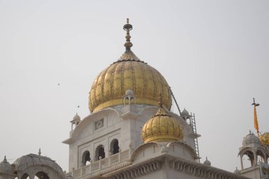 New Delhi India - August 15 2025 - Gurdwara Bangla Sahib is the most prominent Sikh Gurudwara, Bangla Sahib Gurudwara in New Delhi, India inside view