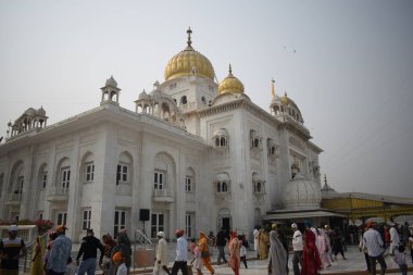 New Delhi India - August 15 2025 - Gurdwara Bangla Sahib is the most prominent Sikh Gurudwara, Bangla Sahib Gurudwara in New Delhi, India inside view