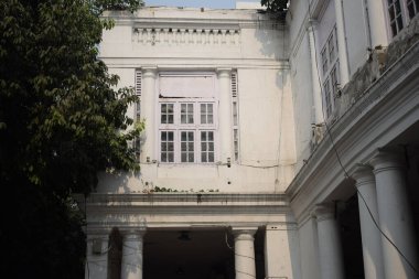 Delhi, India, September 09 2025 - Famous business district Connaught Place know as CP Delhi in the centre of New Delhi India with Offices, Banks and Shopping. British style architecture CP