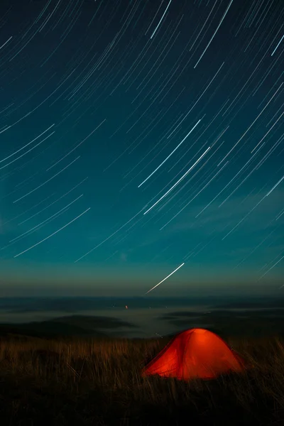 Tenda sob Estrelas Imagens De Bancos De Imagens Sem Royalties