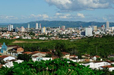 18 Haziran 2008 'de Paraiba, Brezilya' nın Campina Grande kentinin kısmi manzarası.