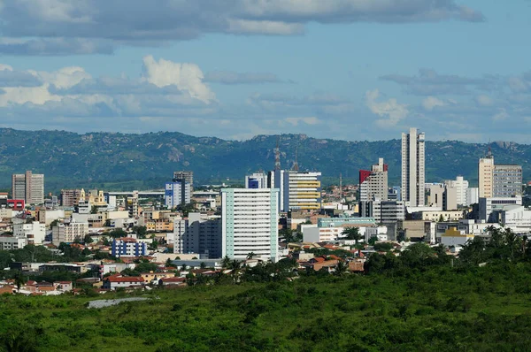 Sebagian Pemandangan Kota Campina Grande Paraiba Brasil Pada Juni 2008 — Stok Foto