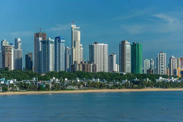 Joao Pessoa Paraiba Brasil Pada April 2019 Sebagian Pemandangan Pantai — Stok Foto